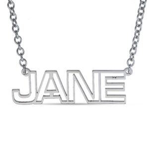 Personalised Stainless Steel Name Necklace