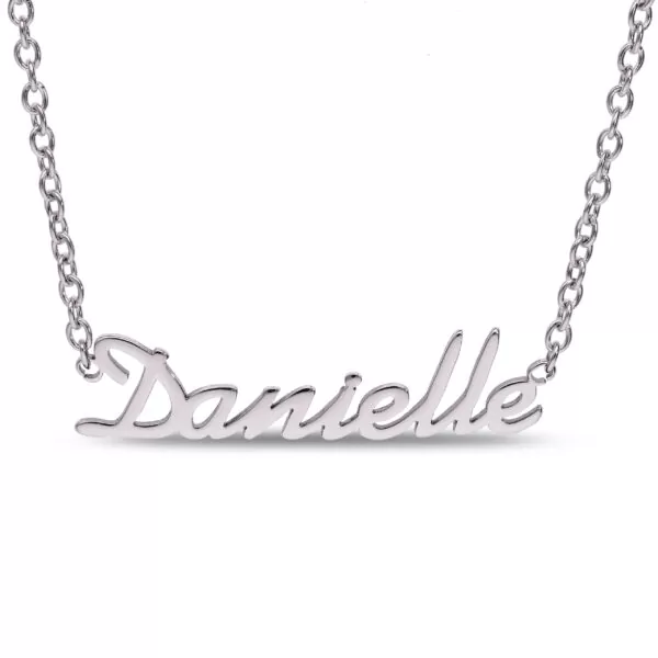 Personalised Stainless Steel Hypoallergic Name Necklace