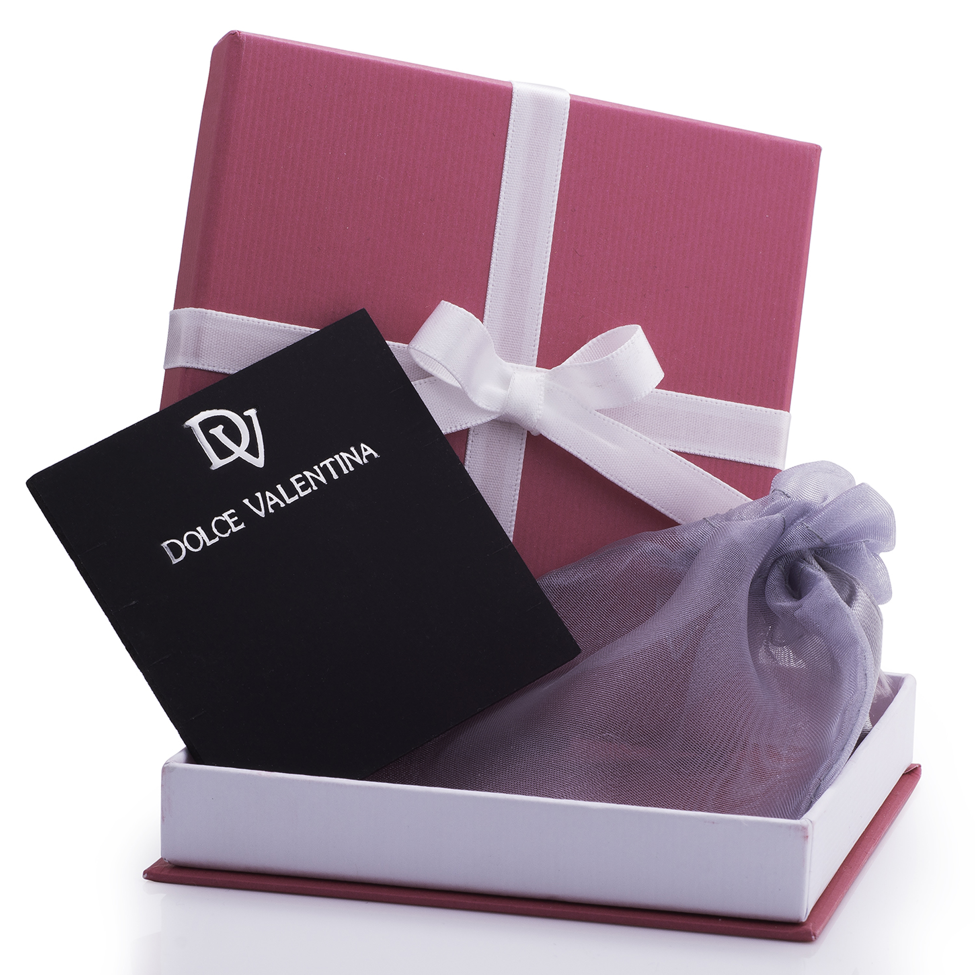 Sterling Silver Cubic Initial Necklace - Image 4