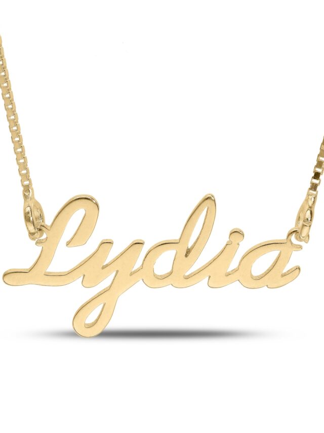 Create Your Own Custom Name Necklace: A Timeless Personalised Gift